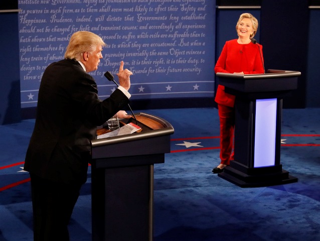 First Presedential Debate between Hillary and Trump