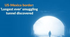 Tunnel Used for Drug Trafficking Discovered in United Sates-Mexico Border