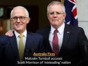 Malcolm Turnbull accuses Morrison of misleading Australia