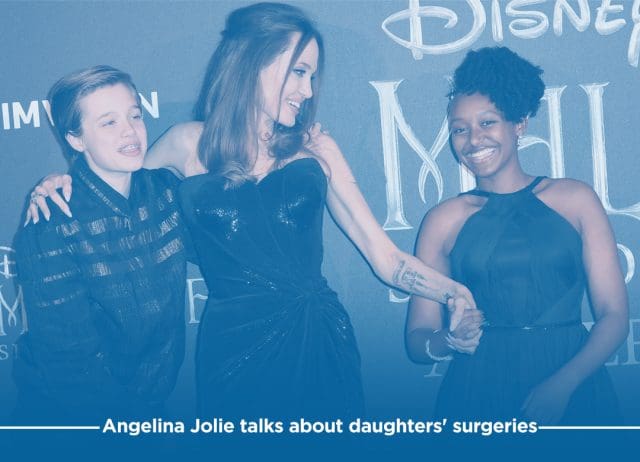 Angelina Jolie Reveals Surgeries of Her Two Daughters