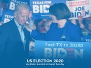 Elections: Joe Biden Enters Super Tuesday with Big Endorsements