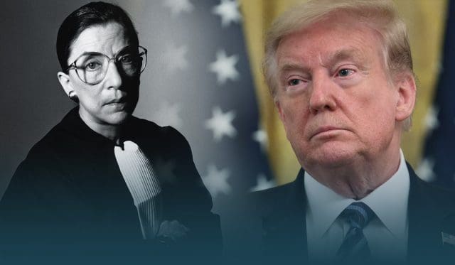 Trump vows to replace justice Ruth Bader Ginsburg