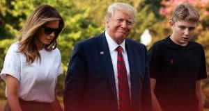 First Lady Melania Trump says their son Barron had contracted corona
