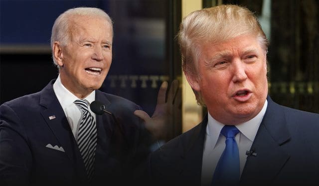 Trump and Biden feud over debate topics