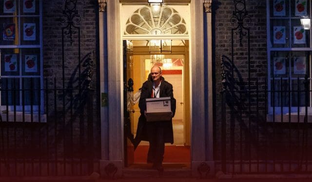 Cummings leaves Downing Street