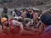 Uttarakhand glacier bursts dam disaster took 19 lives and 177 missing