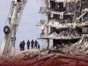 Families of the Missing Visit the Florida Building Collapse Site