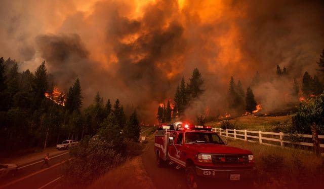 Biggest Fire in Northern California Destroyed Several Homes