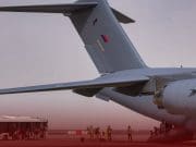 First Afghan Evacuees Flight Arrived at Ramstein Air Base, Germany