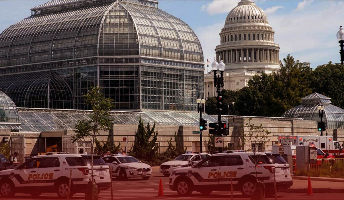 Man Surrenders to U.S. Capitol Police who Claimed Bomb