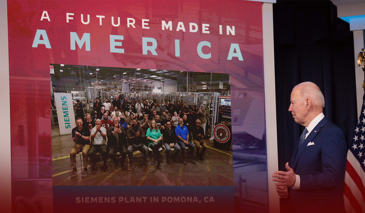 Biden Announced New ‘Buy American Rule’ to Boost US Manufacturing to Boost US Manufacturing