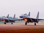 China Sends 30 Jet Fighters into Taiwan's Air Defense Zone