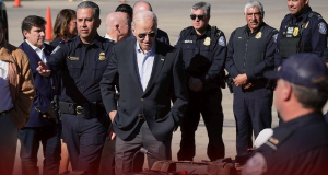 Biden Makes First Visit to US-Mexico Border Since Taking Oath