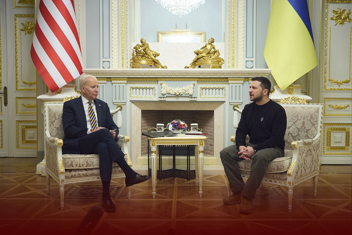 Biden makes Surprise Visit to Kyiv, Assures His Ongoing Support