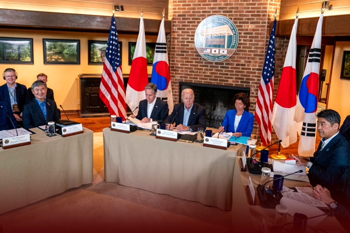 Beijing’s Actions in the South China Sea Criticized at Camp David