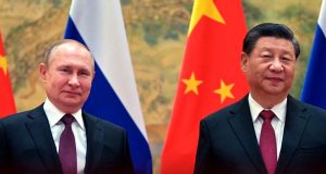 Russian Putin Touts Unity with Chinese Xi for New World Order