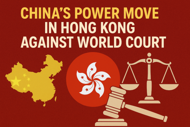 China Establishes Rival Court to The UN’s ICJ