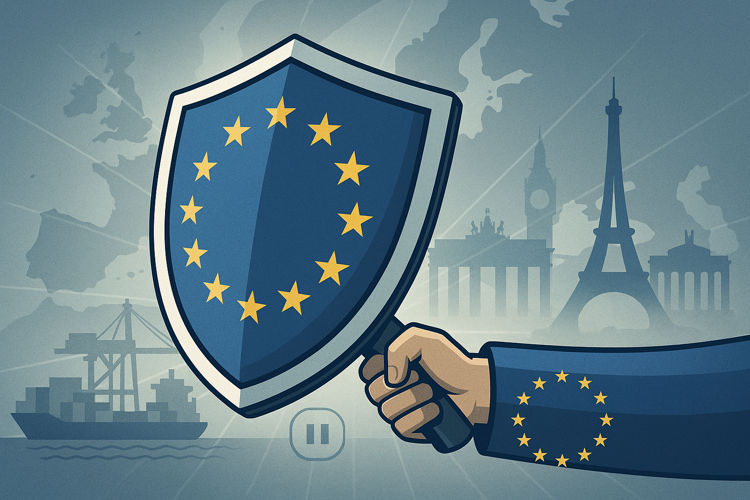European Union Suspends Retaliatory Trade Tariffs Against the US