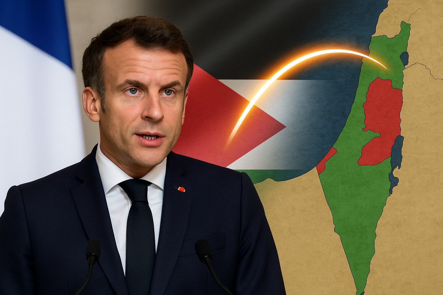 Macron Announced to Recognize the Palestinian State
